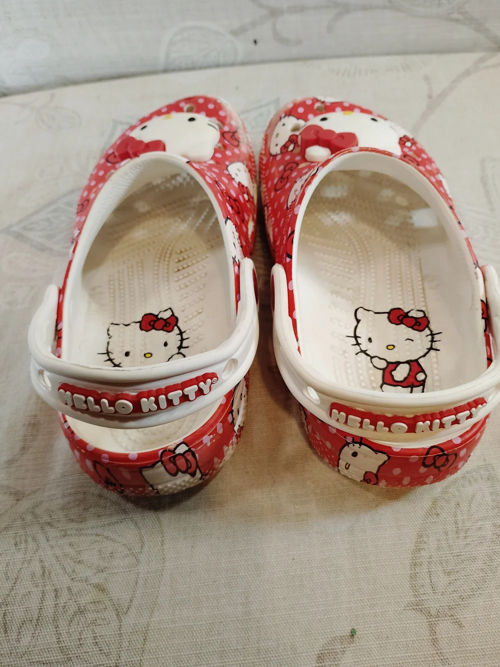 Hello Kitty Red Kids Slip-On Clogs